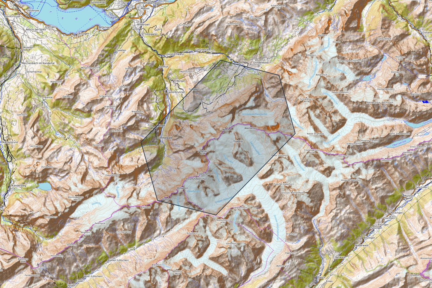 Eiger - Mönch - Jungfrau